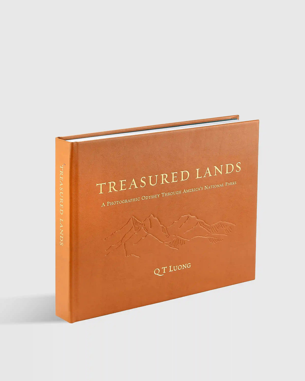 Treasured Lands Leather Bound Book