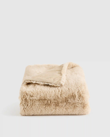 Luxury Faux Fur Throw