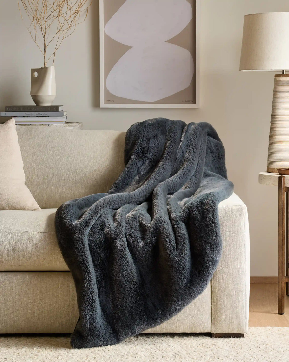 Luxury Faux Fur Throw