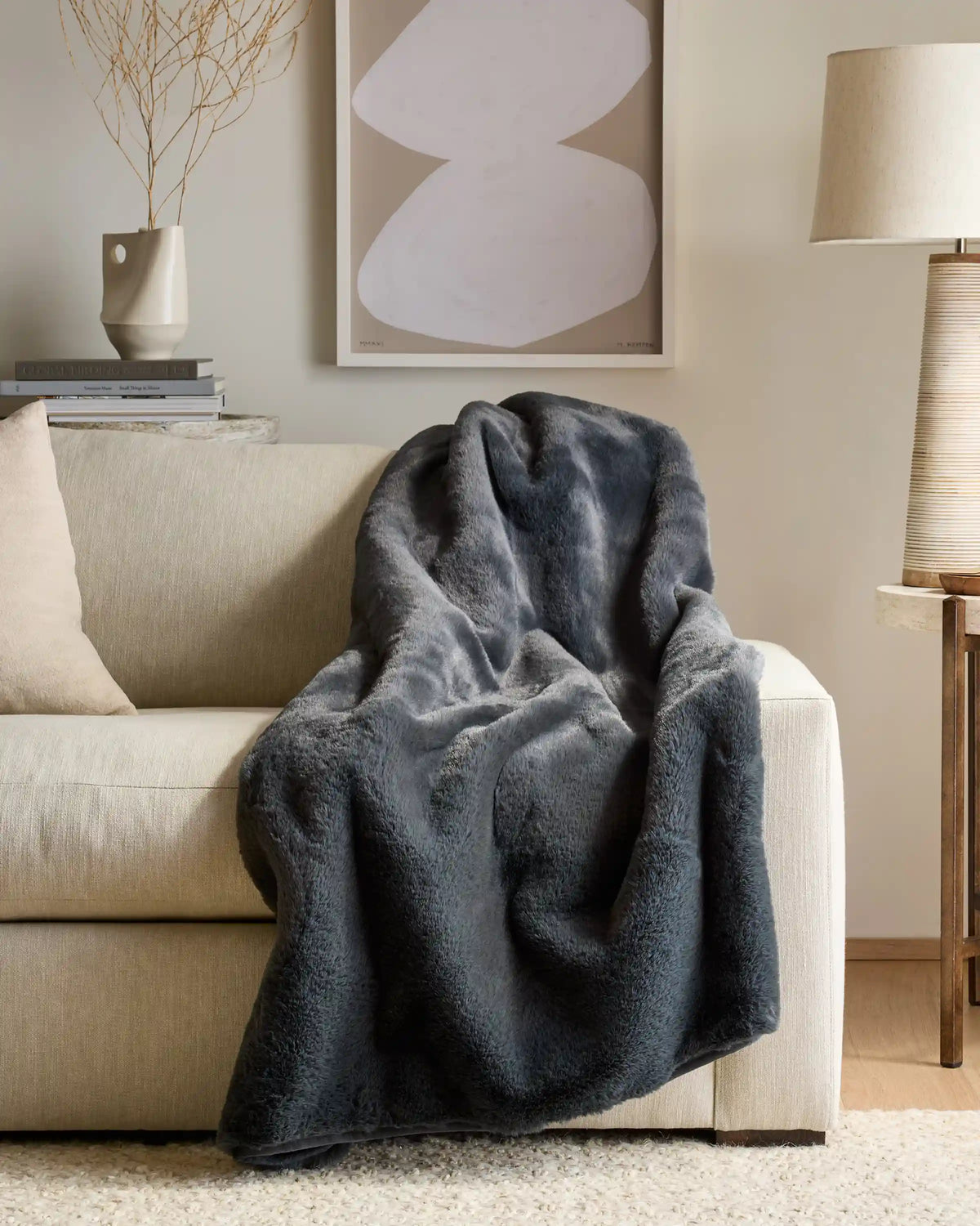 Luxury Faux Fur Throw