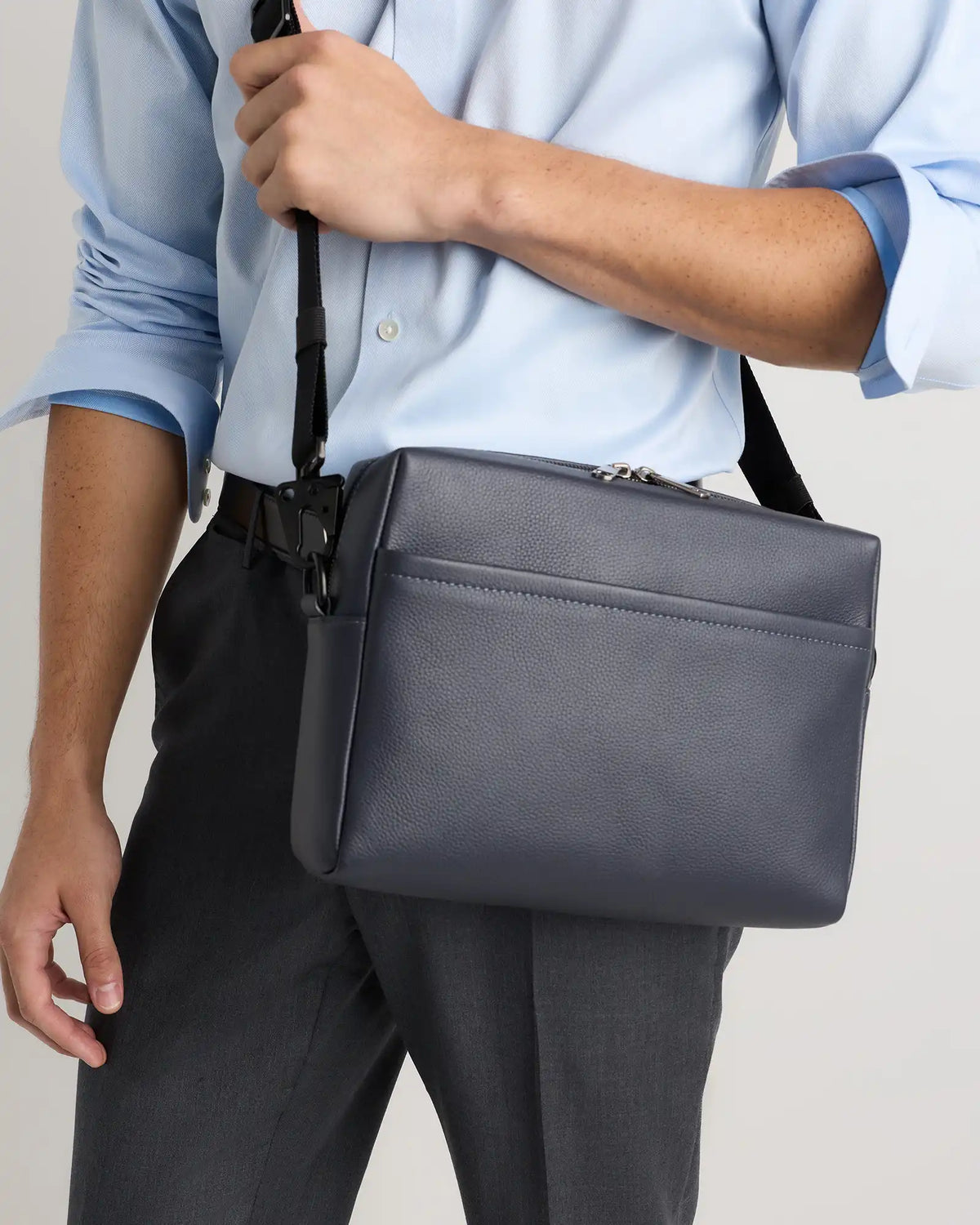 Excursion Italian Leather Crossbody Bag