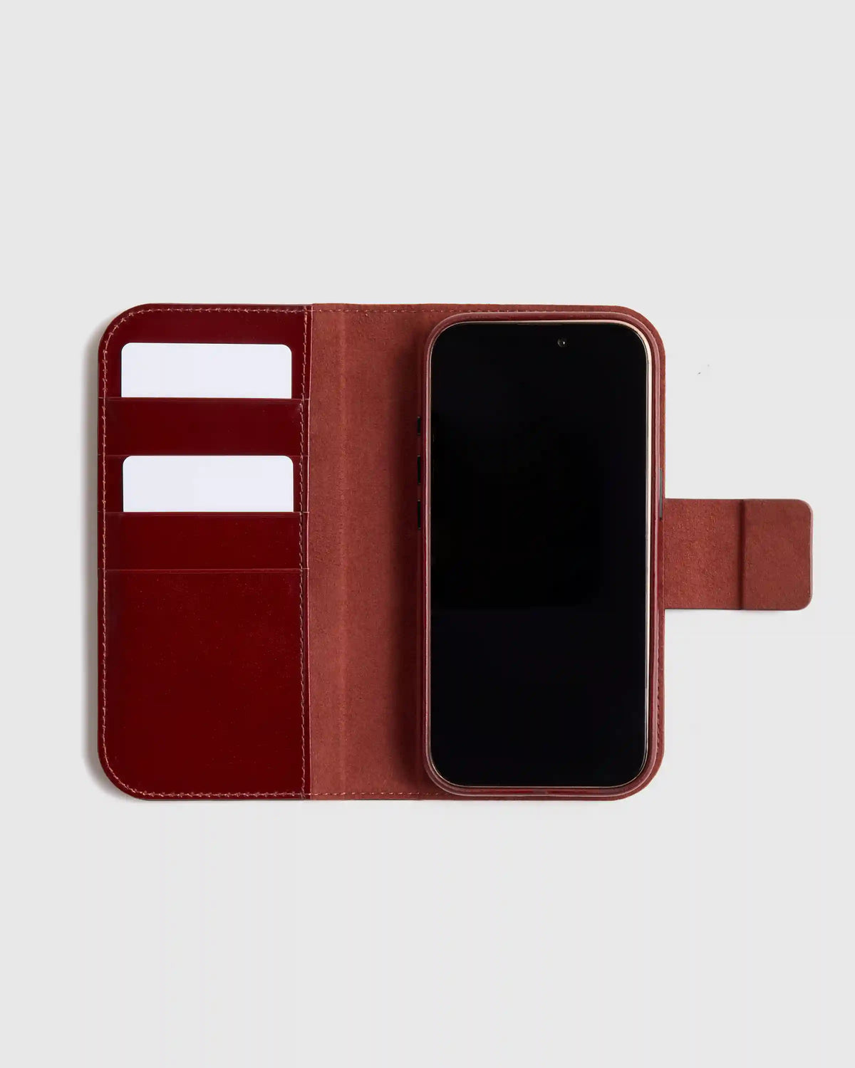Italian Leather Phone 2-in-1 Folio Case