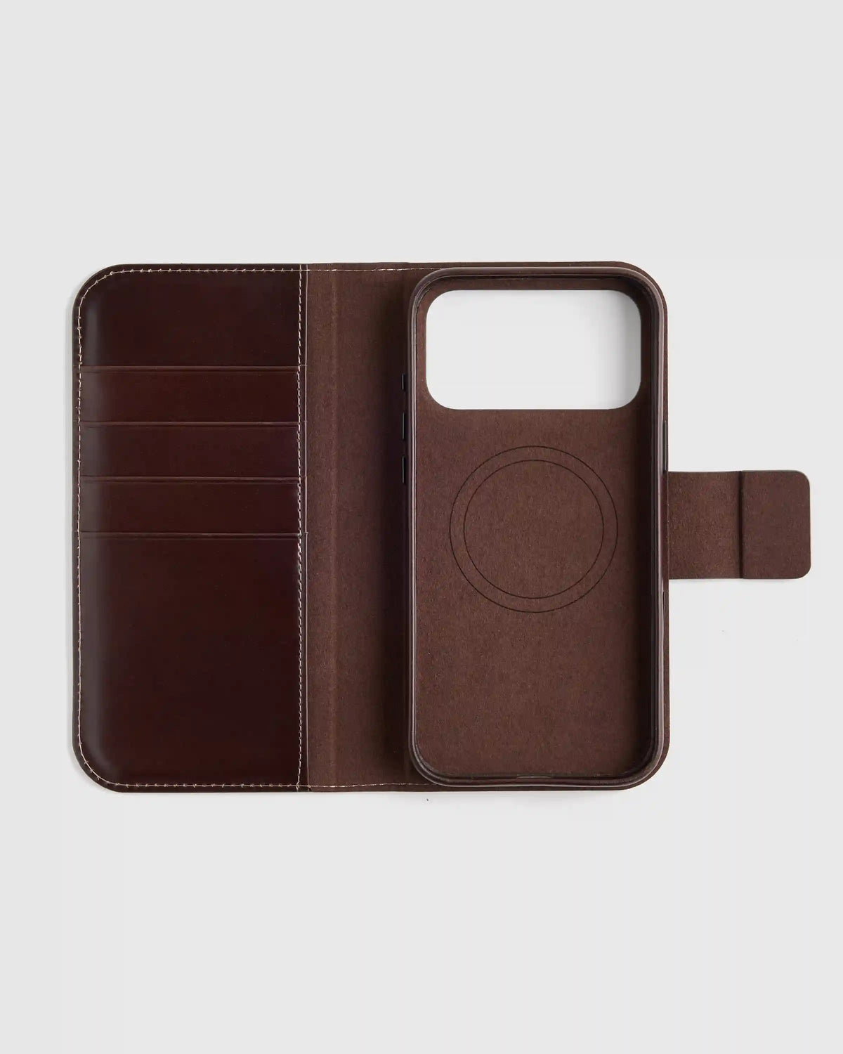 Italian Leather Phone 2-in-1 Folio Case