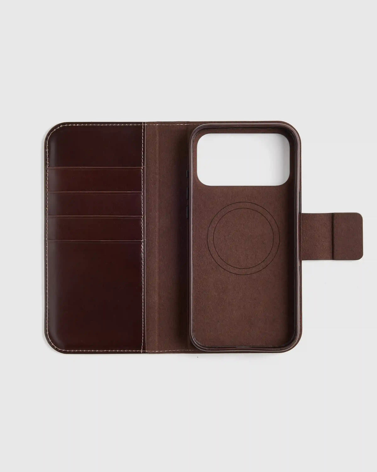 Italian Leather Phone 2-in-1 Folio Case