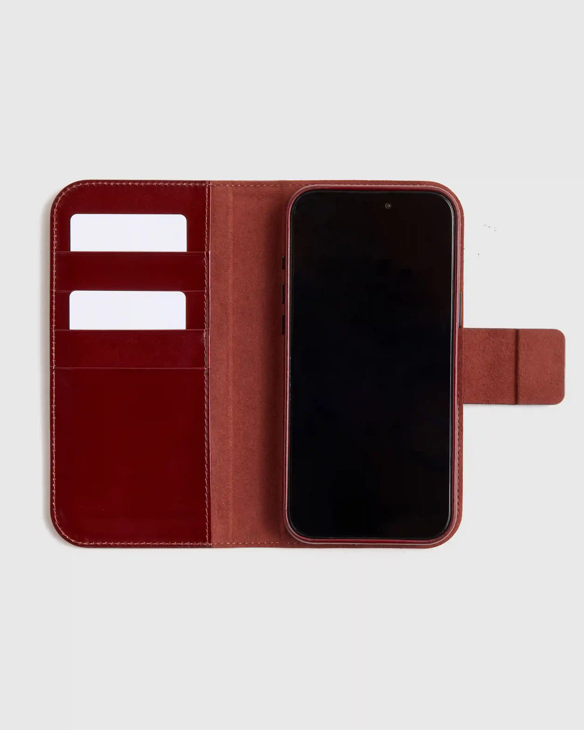 Italian Leather Phone 2-in-1 Folio Case