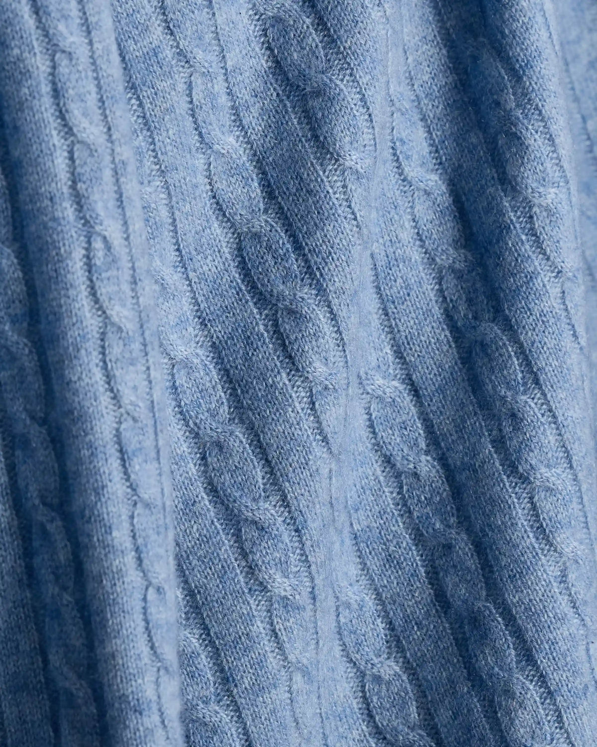 Cable Knit Cashmere Throw