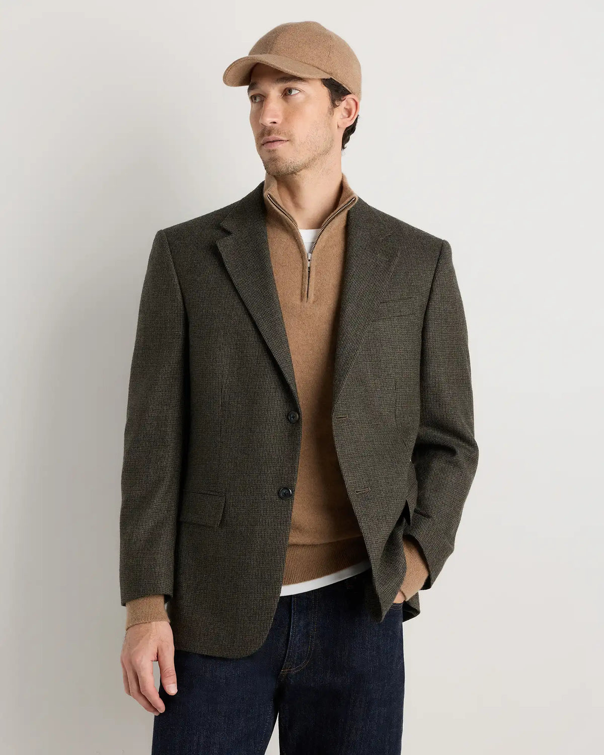 Cashmere Baseball Cap