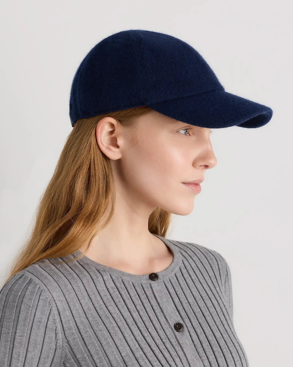 Cashmere Baseball Cap