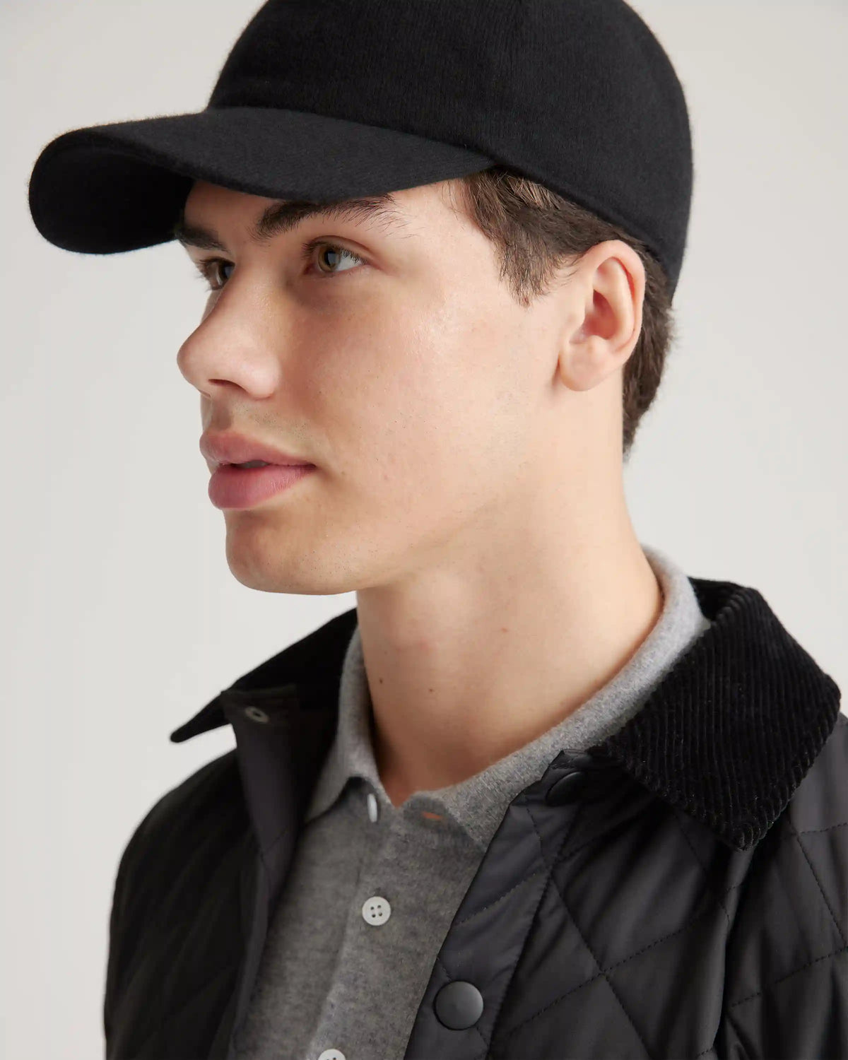 Cashmere Baseball Cap