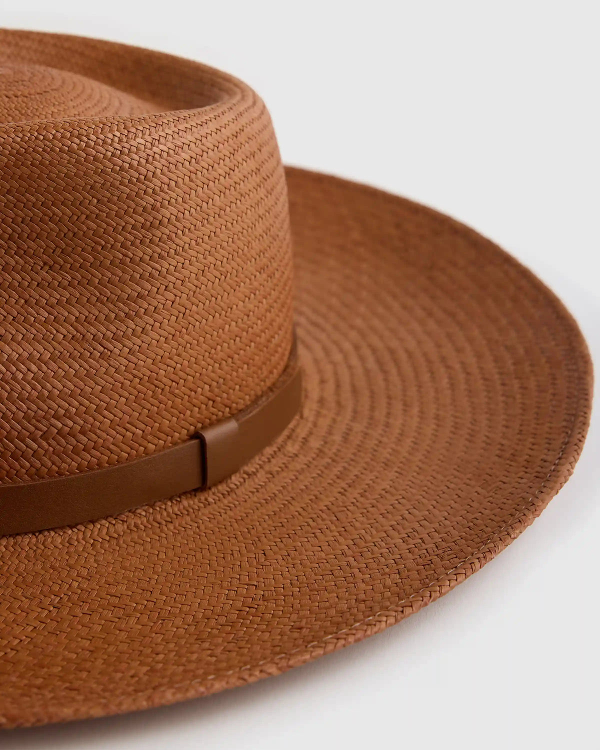 Toquilla Straw Wide Brim Panama Hat