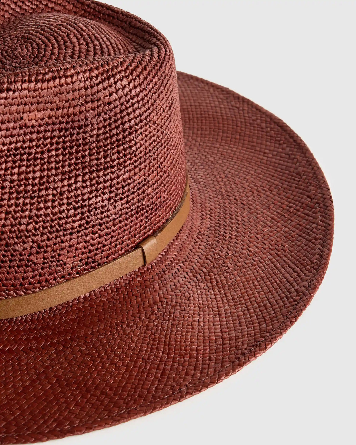 Toquilla Straw Crochet Fedora