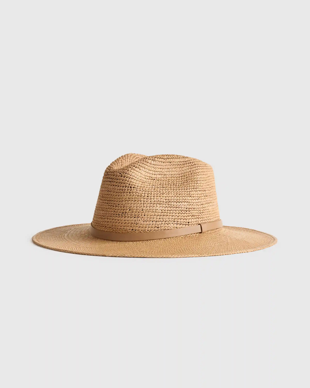 Toquilla Straw Crochet Fedora