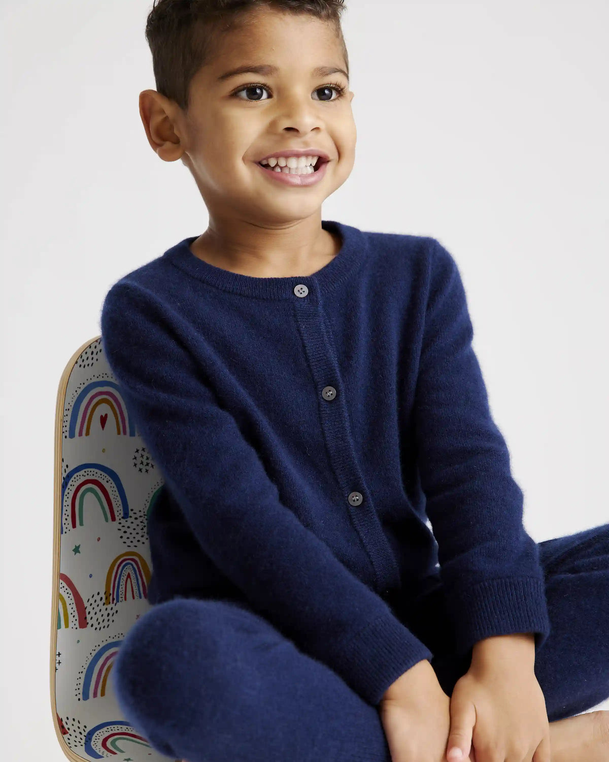 Washable Cashmere Cardigan