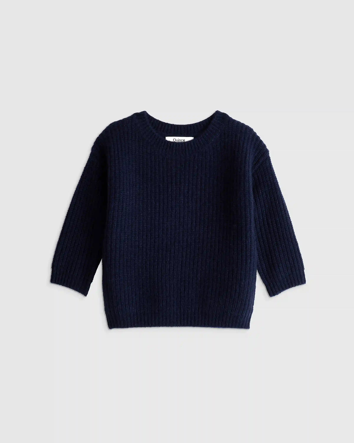 Washable Cashmere Fisherman Tunic Sweater