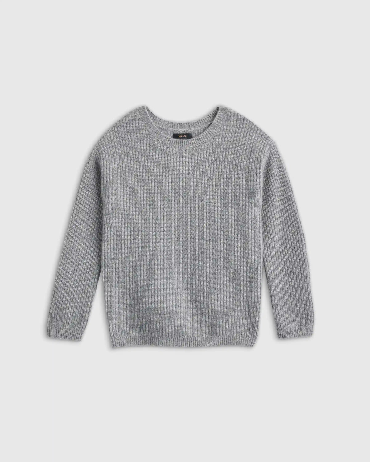 Washable Cashmere Fisherman Tunic Sweater