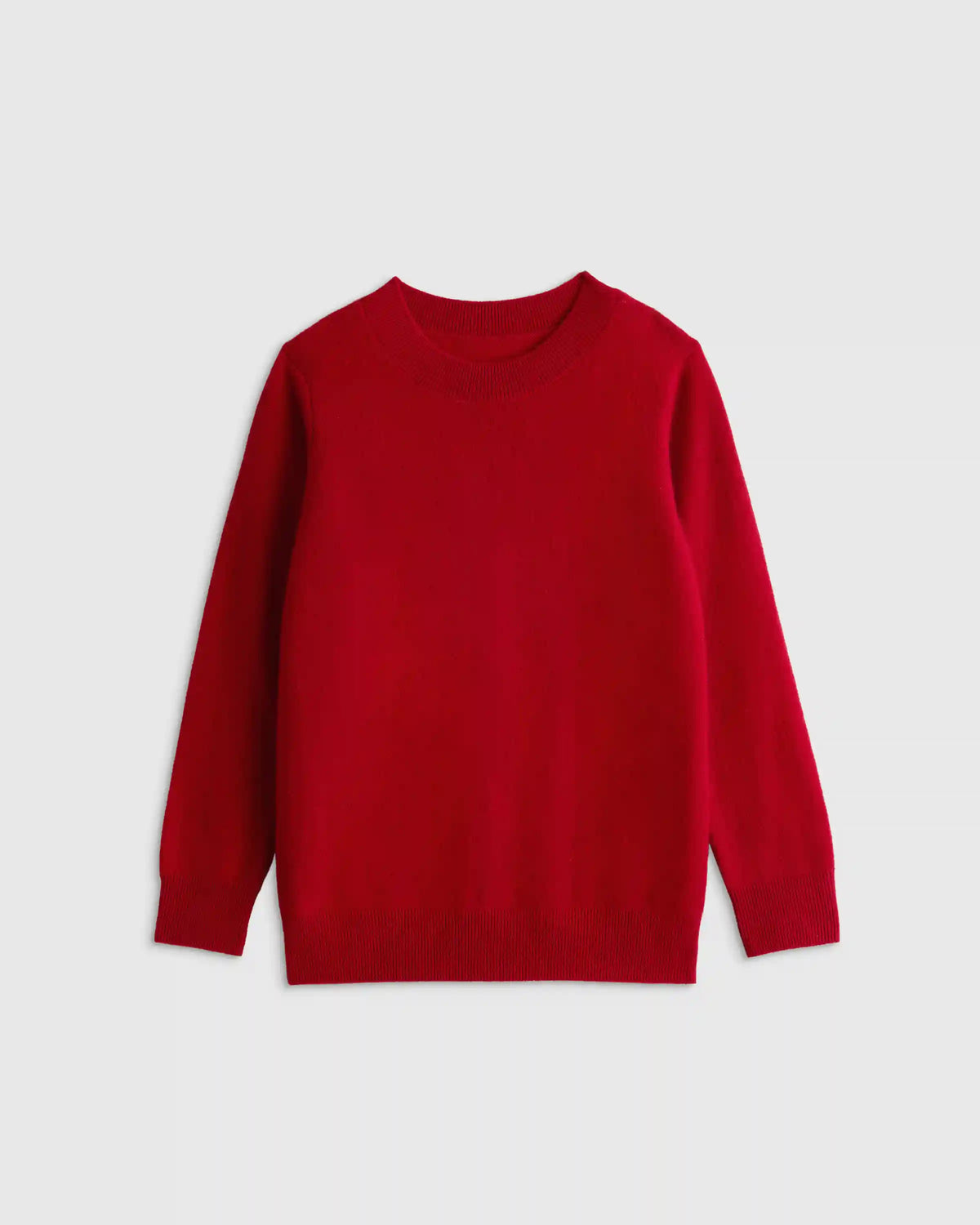 Washable Cashmere Crewneck Sweater