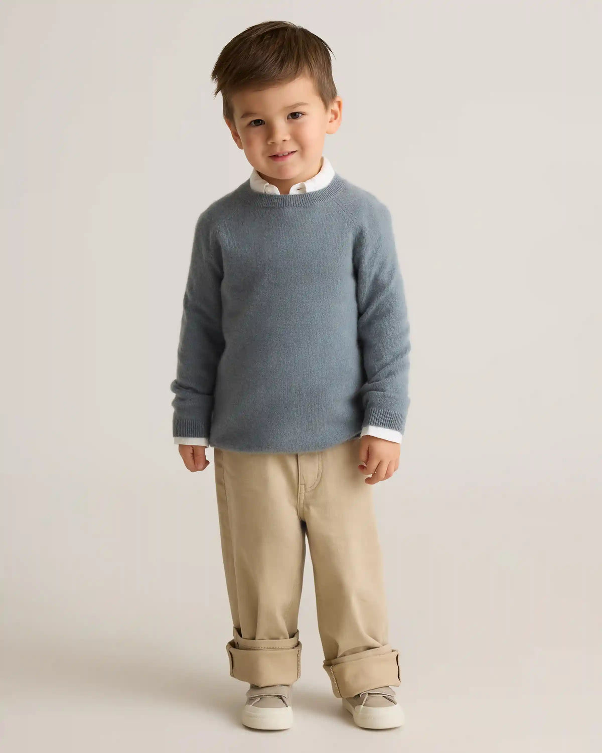 Washable Cashmere Crewneck Sweater