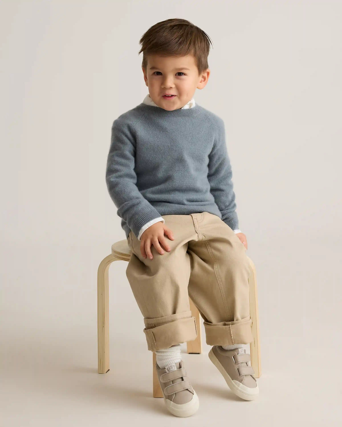 Washable Cashmere Crewneck Sweater