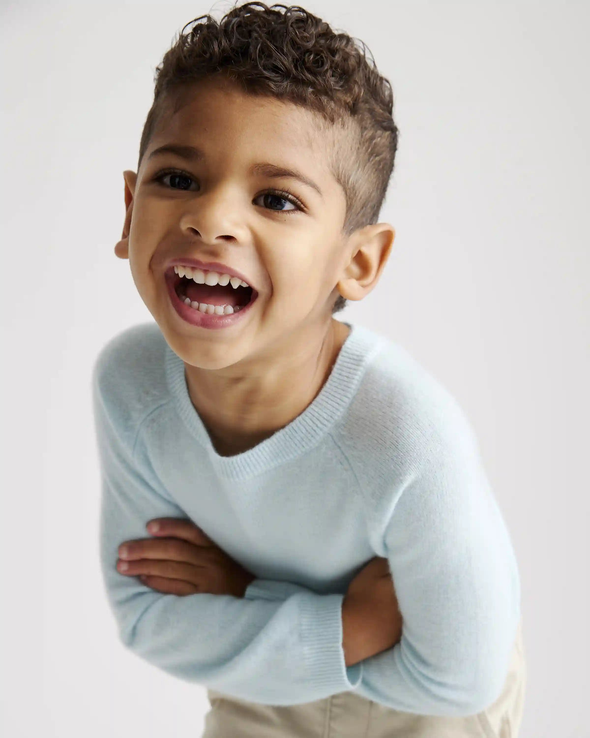 Washable Cashmere Crewneck Sweater