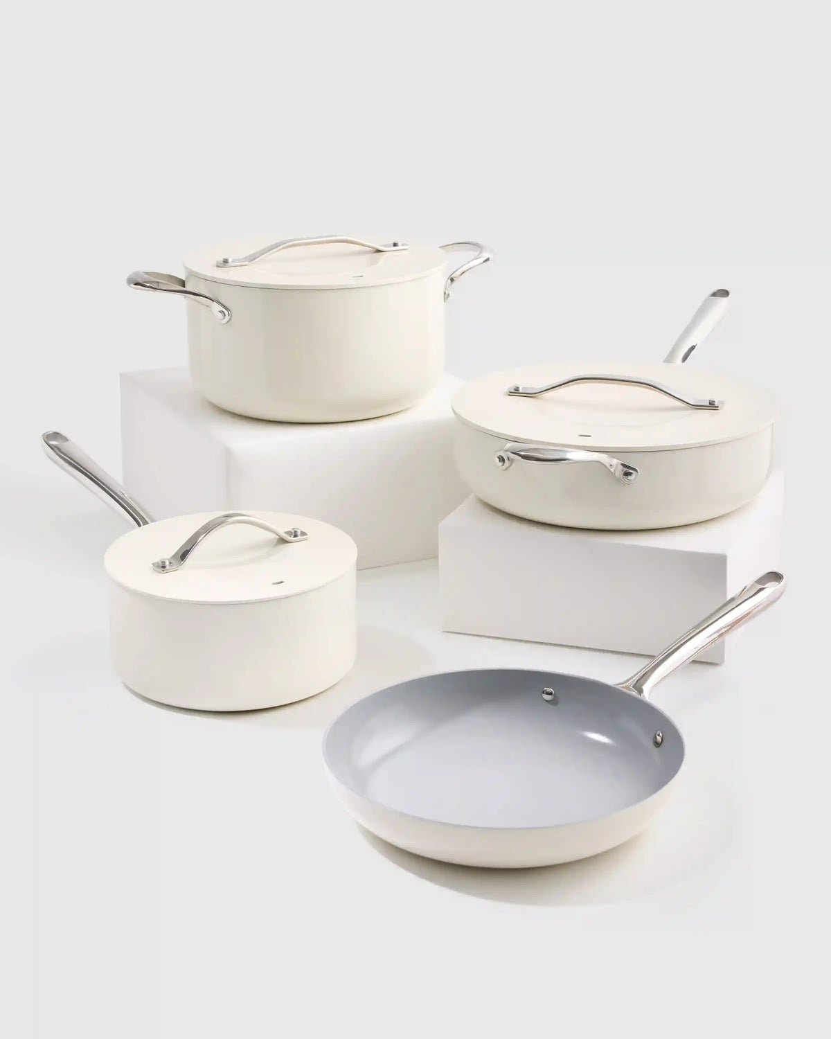 Ceramic Nonstick 7pc Cookware Set