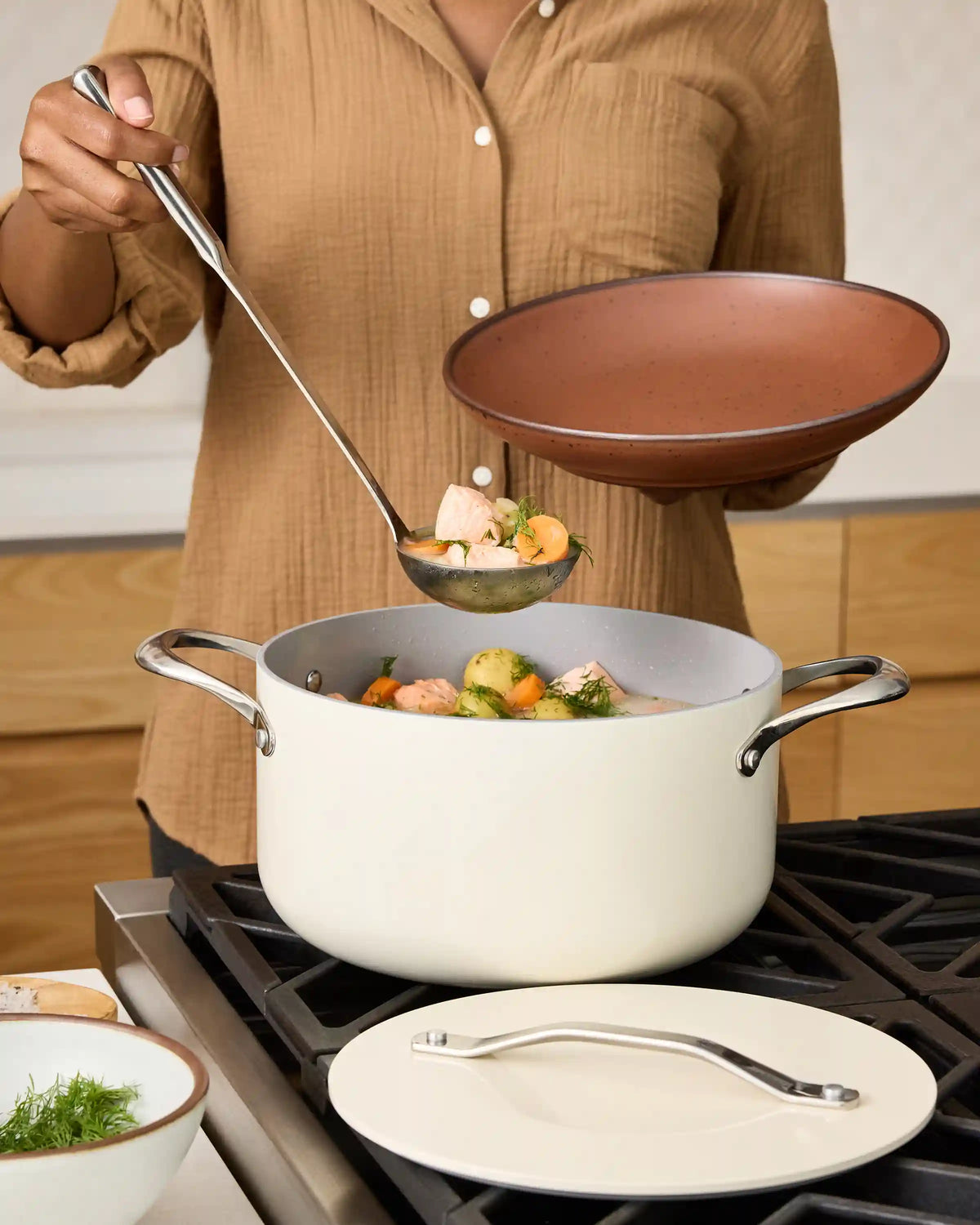 Ceramic Nonstick 7pc Cookware Set