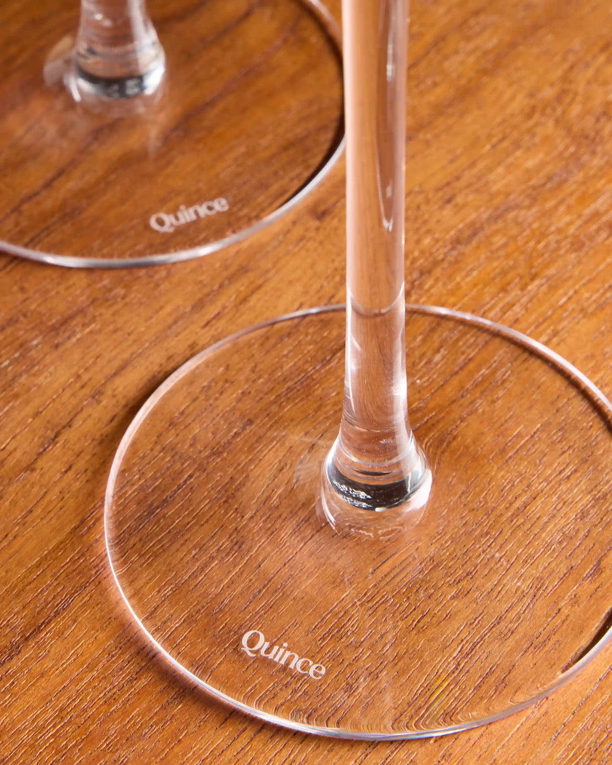 Mouth Blown Champagne Flute, Set of 4