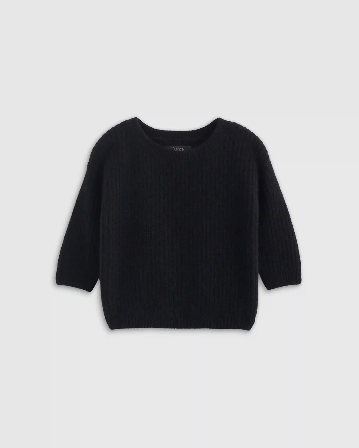 Washable Cashmere Fisherman Tunic Sweater
