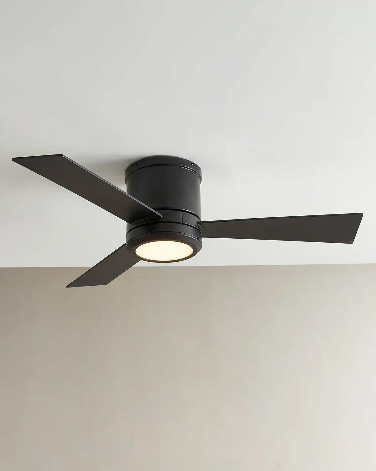 Simple Metal Hugger LED Ceiling Fan