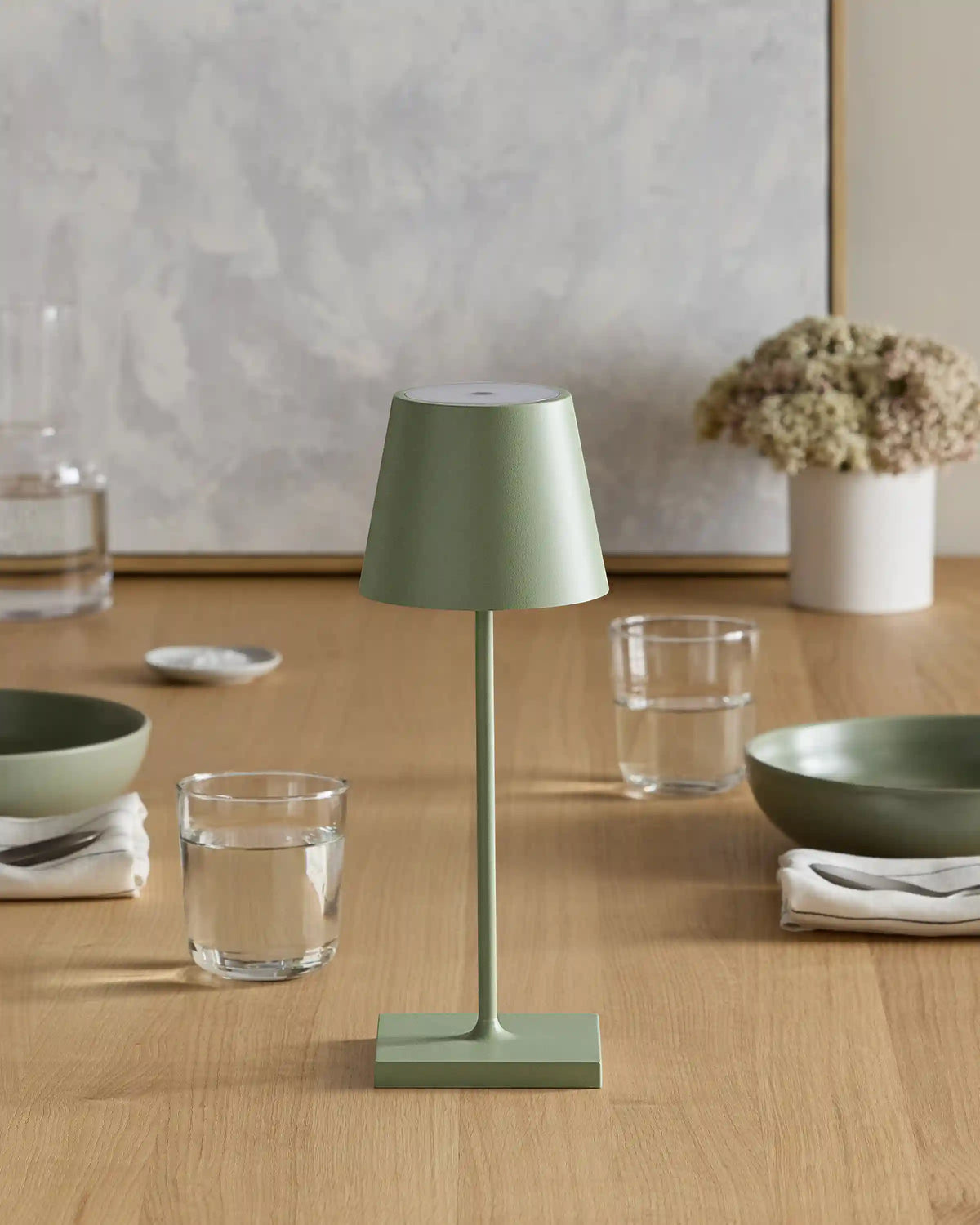 Poldina Pro Rechargeable Table Lamp by Zafferano