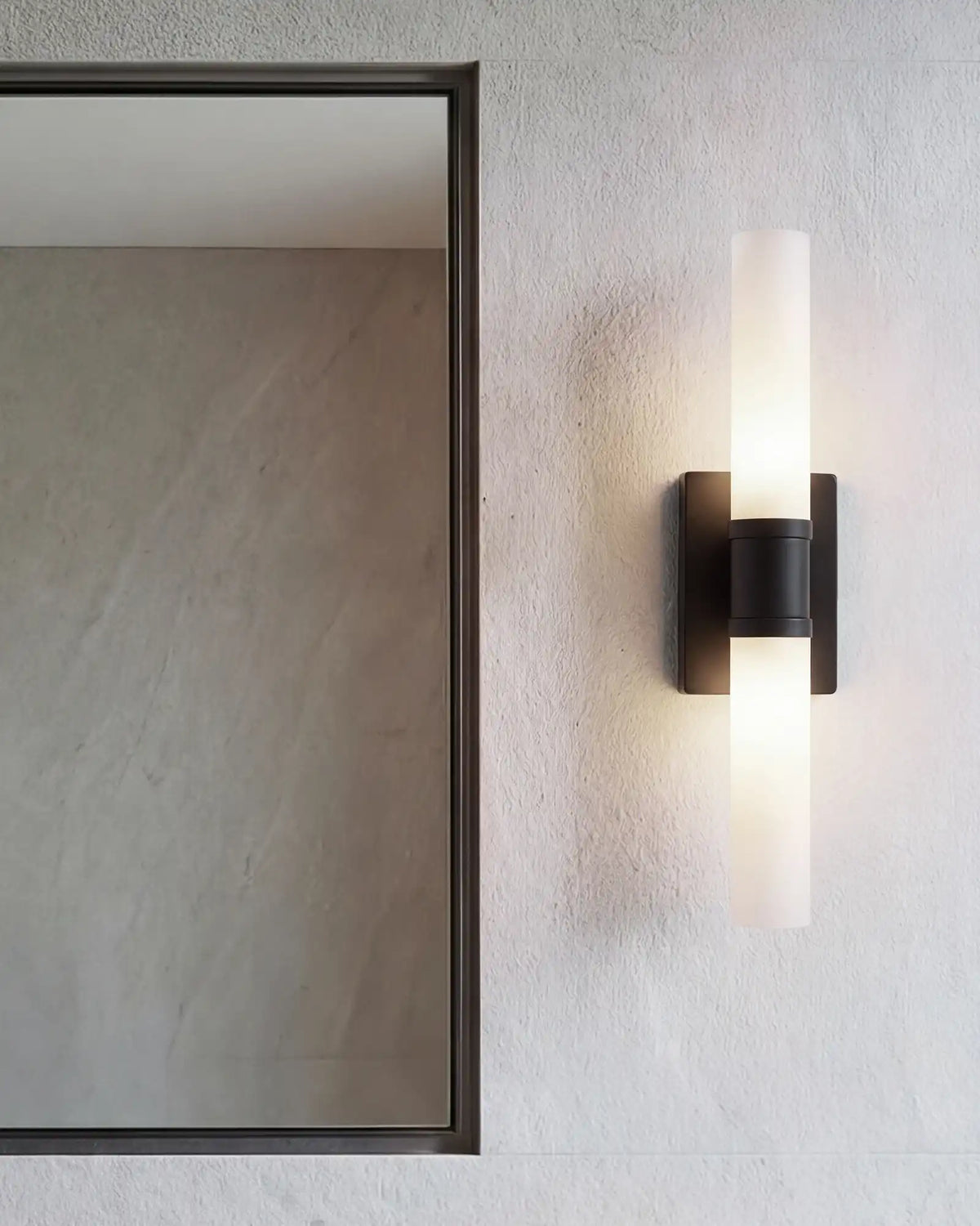 Cuff Glass Vanity Sconce