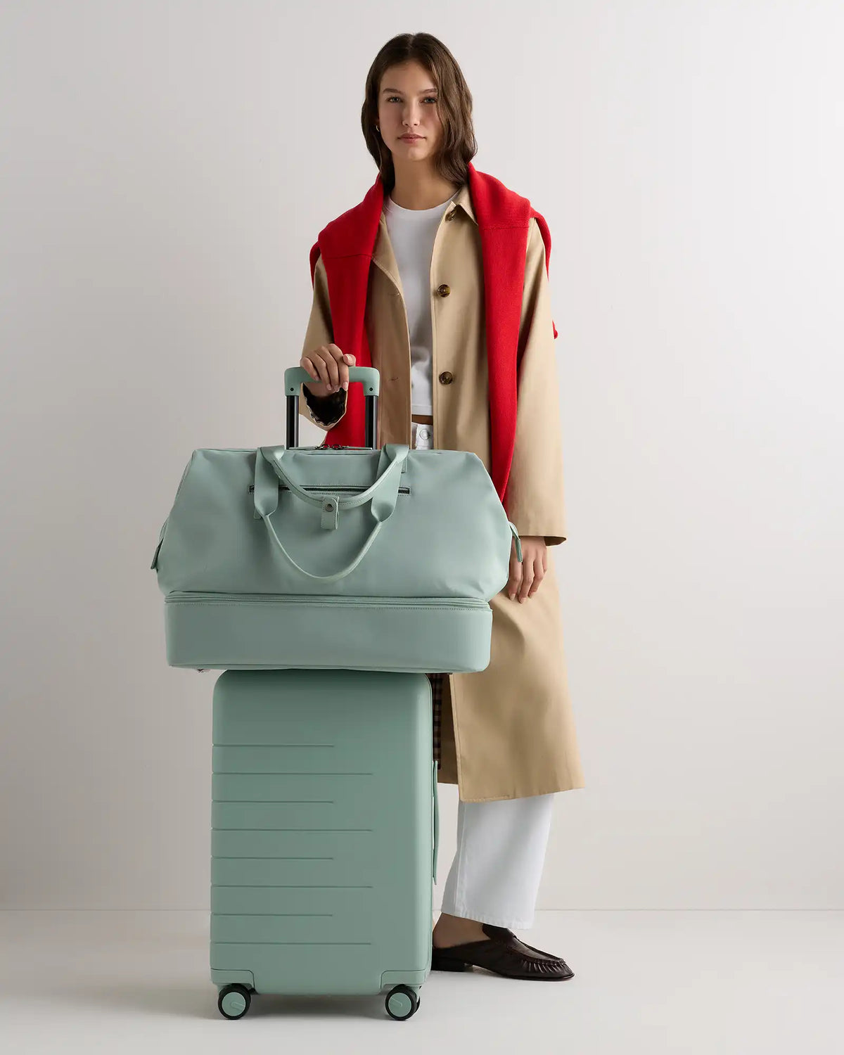 Voyage Nylon Dual Compartment Weekender