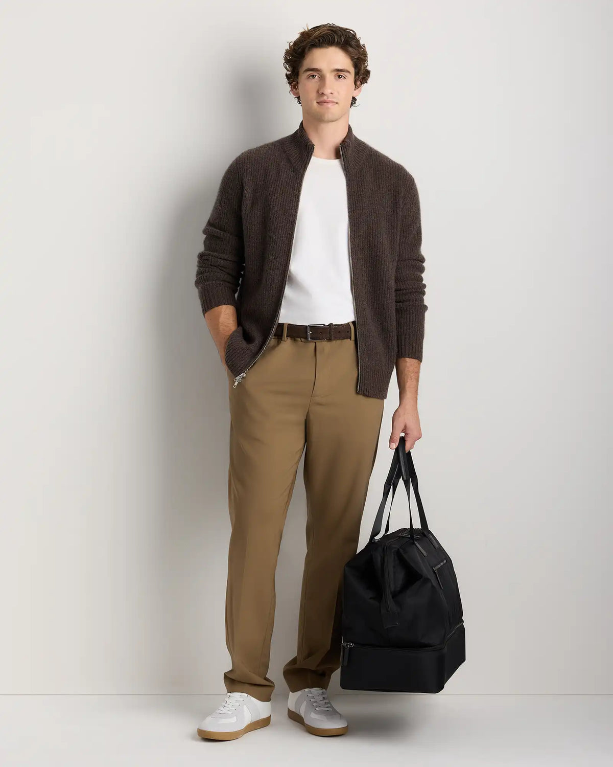 Voyage Nylon Dual Compartment Weekender
