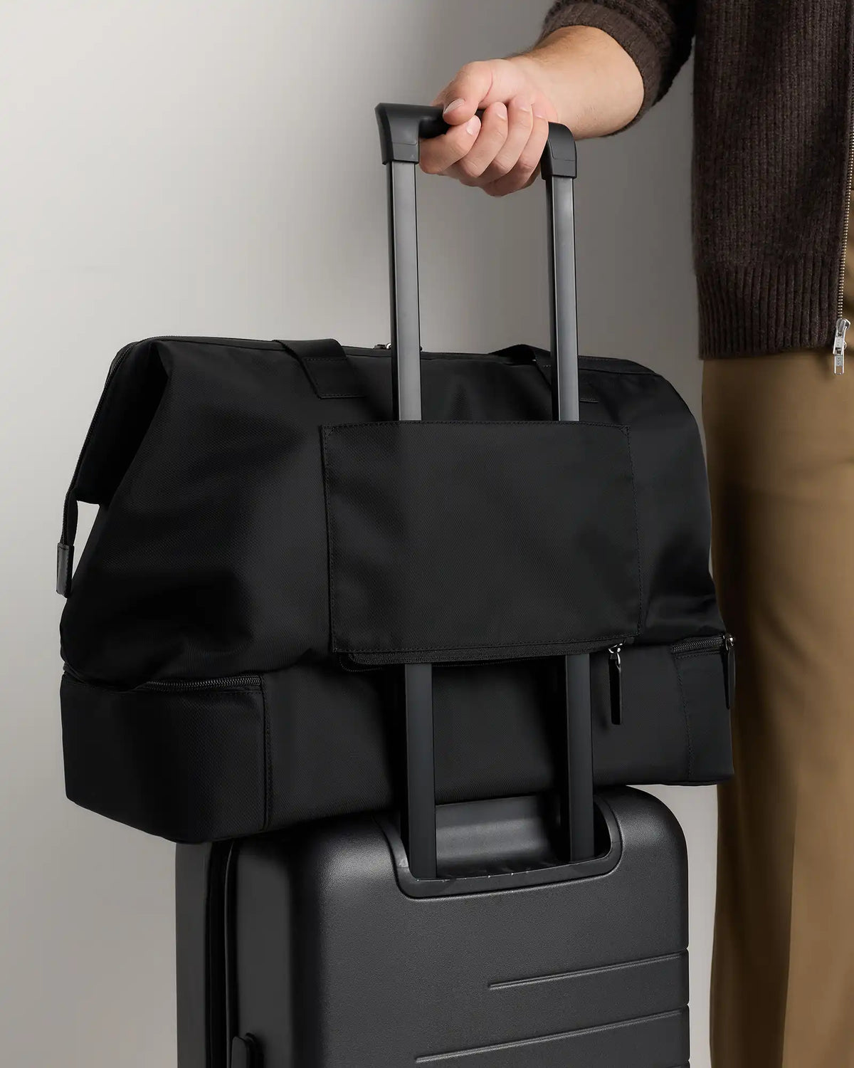Voyage Nylon Dual Compartment Weekender
