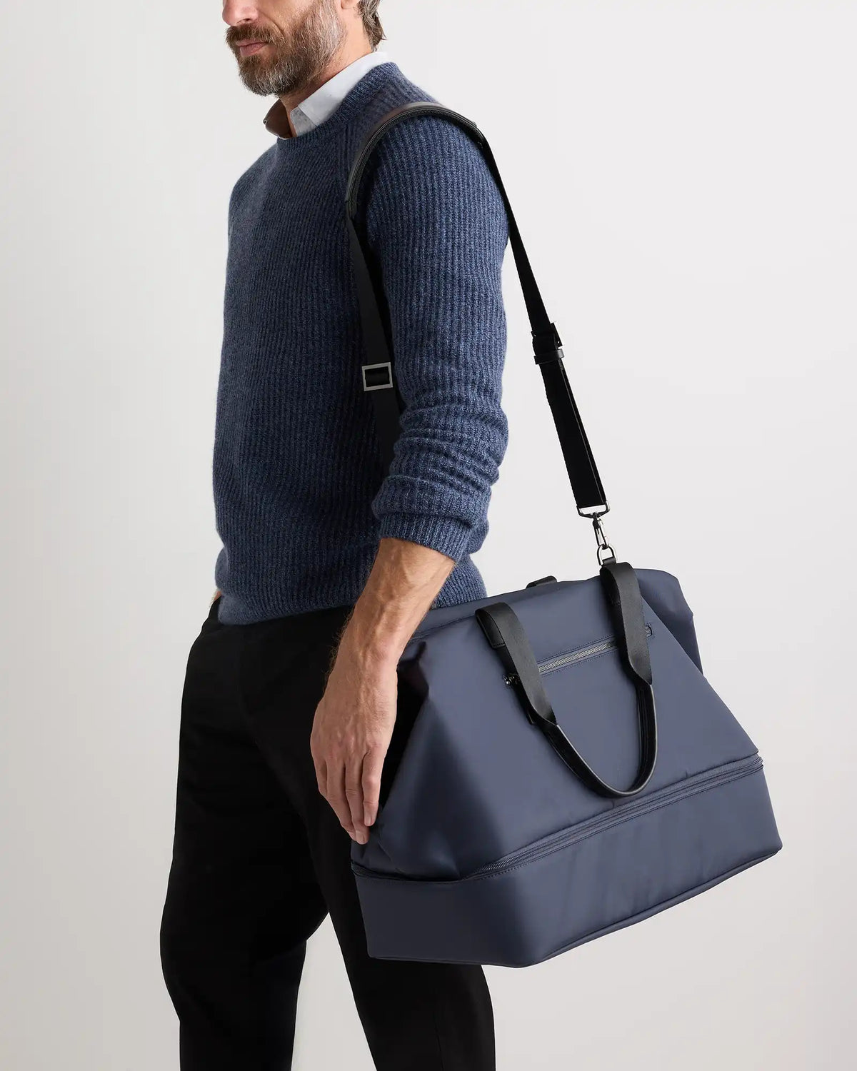 Voyage Nylon Dual Compartment Weekender