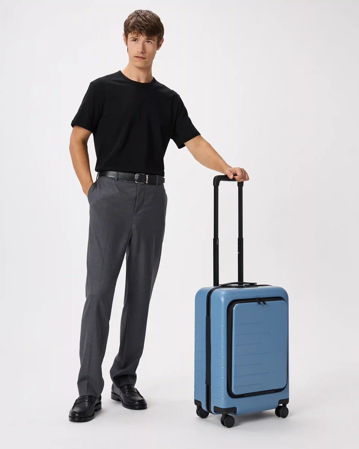 Front Pocket Carry-On Suitcase
