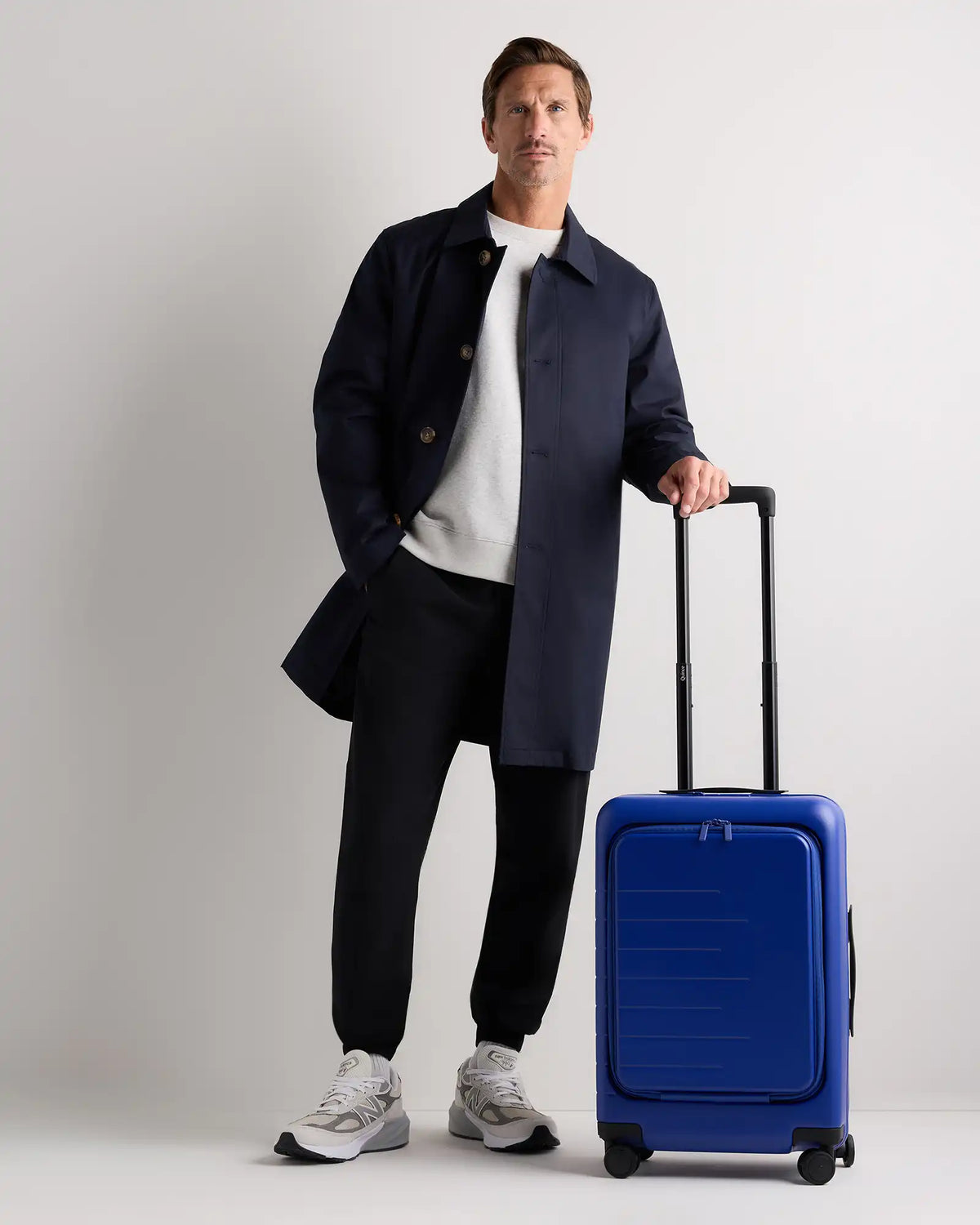 Front Pocket Carry-On Suitcase
