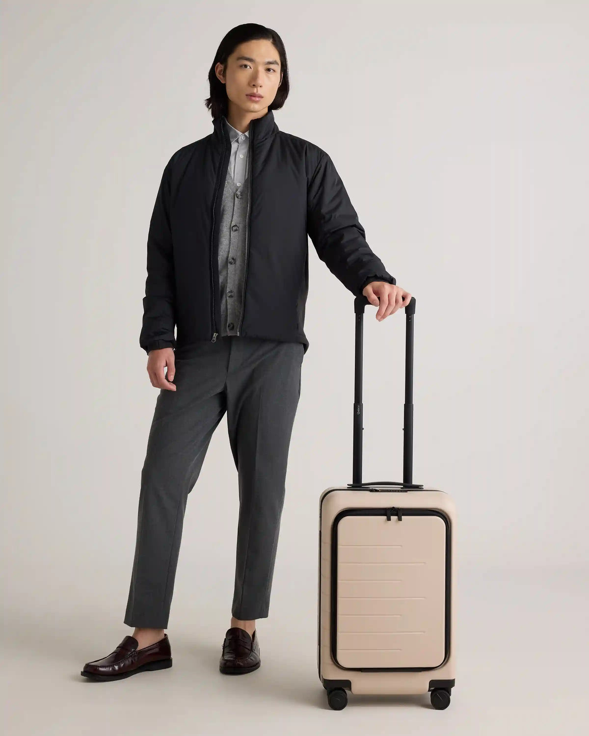 Front Pocket Carry-On Suitcase