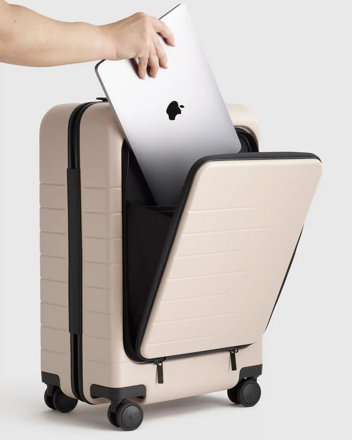 Front Pocket Carry-On Suitcase