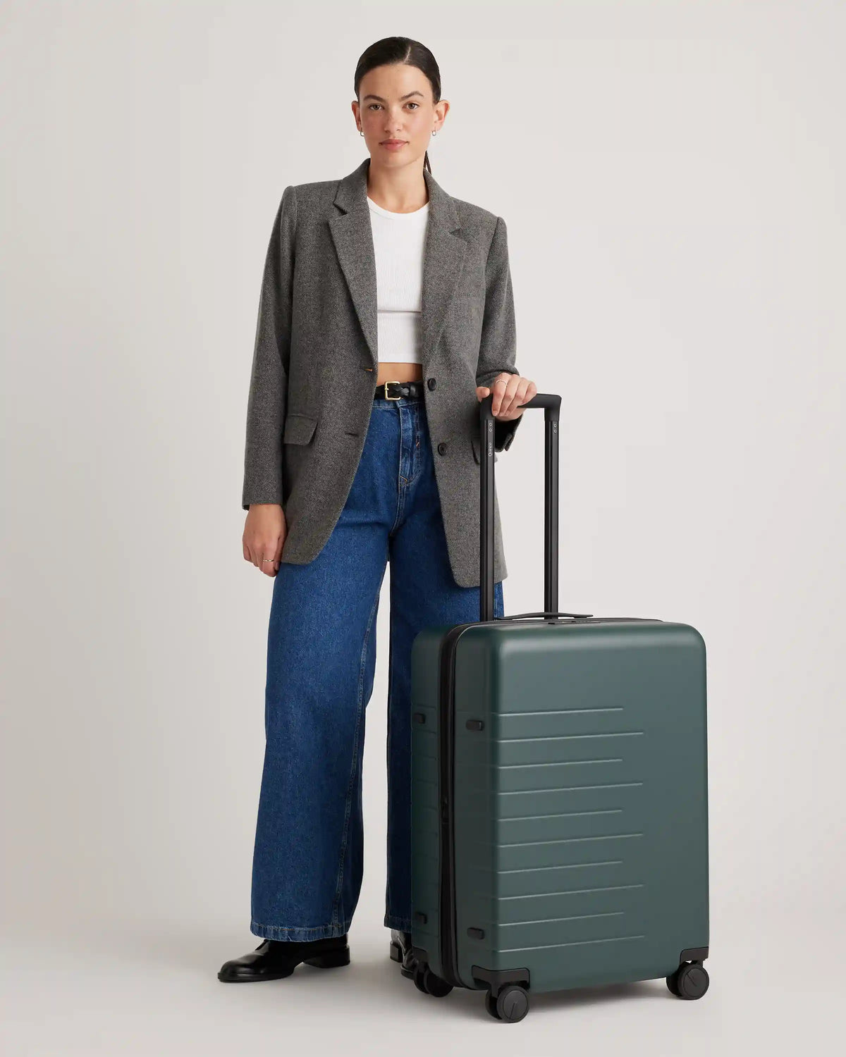 Expandable Medium Check-In Suitcase