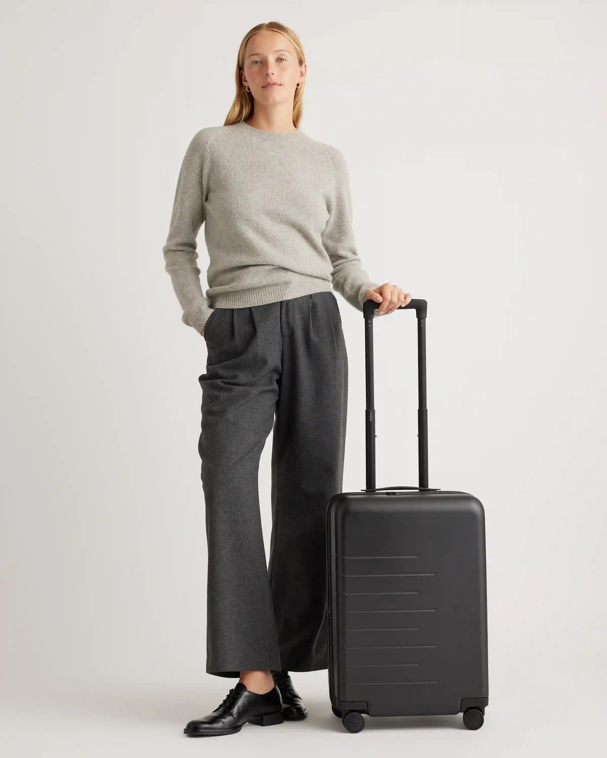 Expandable Small Carry-On Suitcase