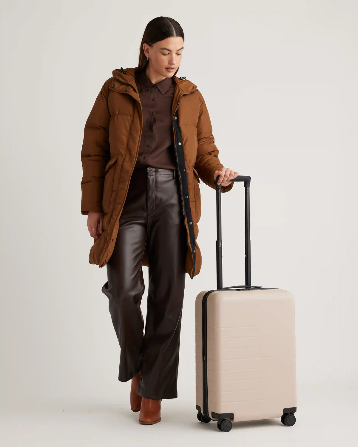 Expandable Carry-On & Large Check-In Suitcase Set