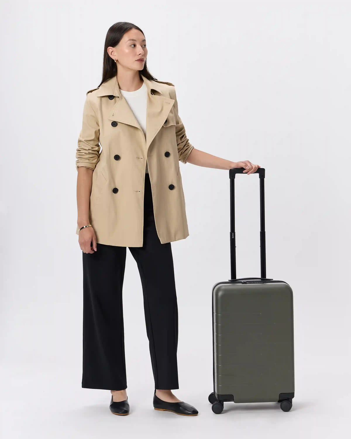 Expandable Small Carry-On Suitcase