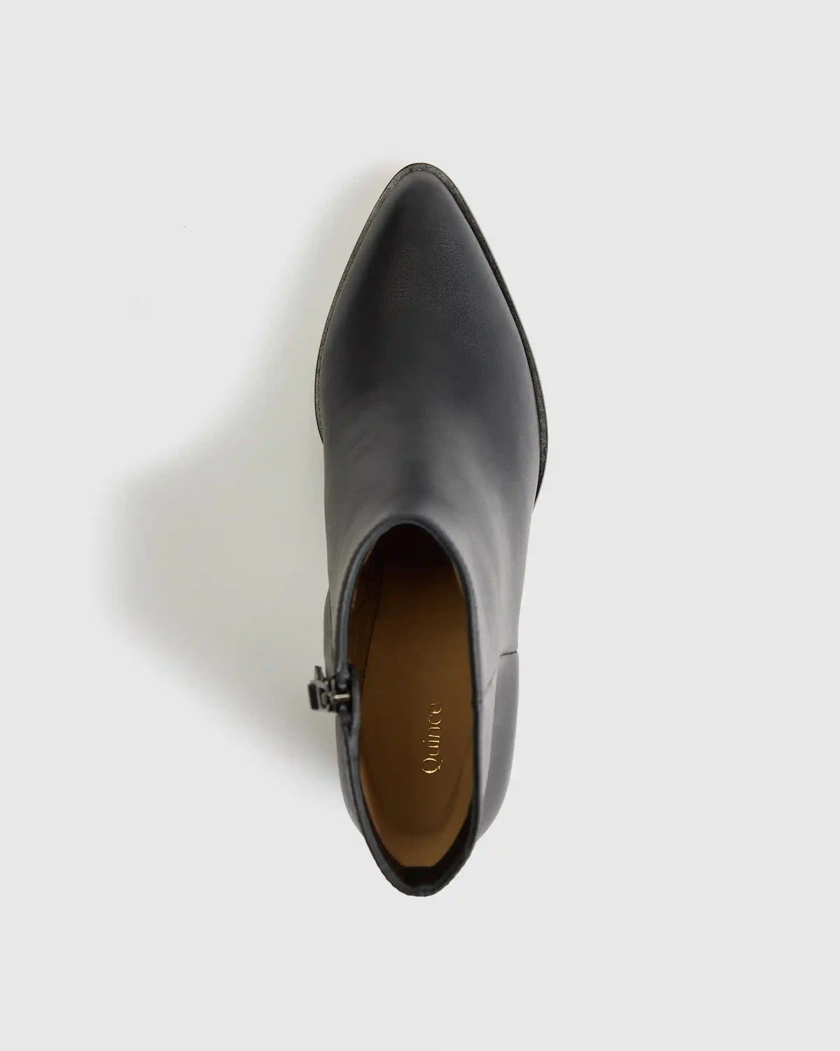 Italian Leather Heeled Ankle Boot