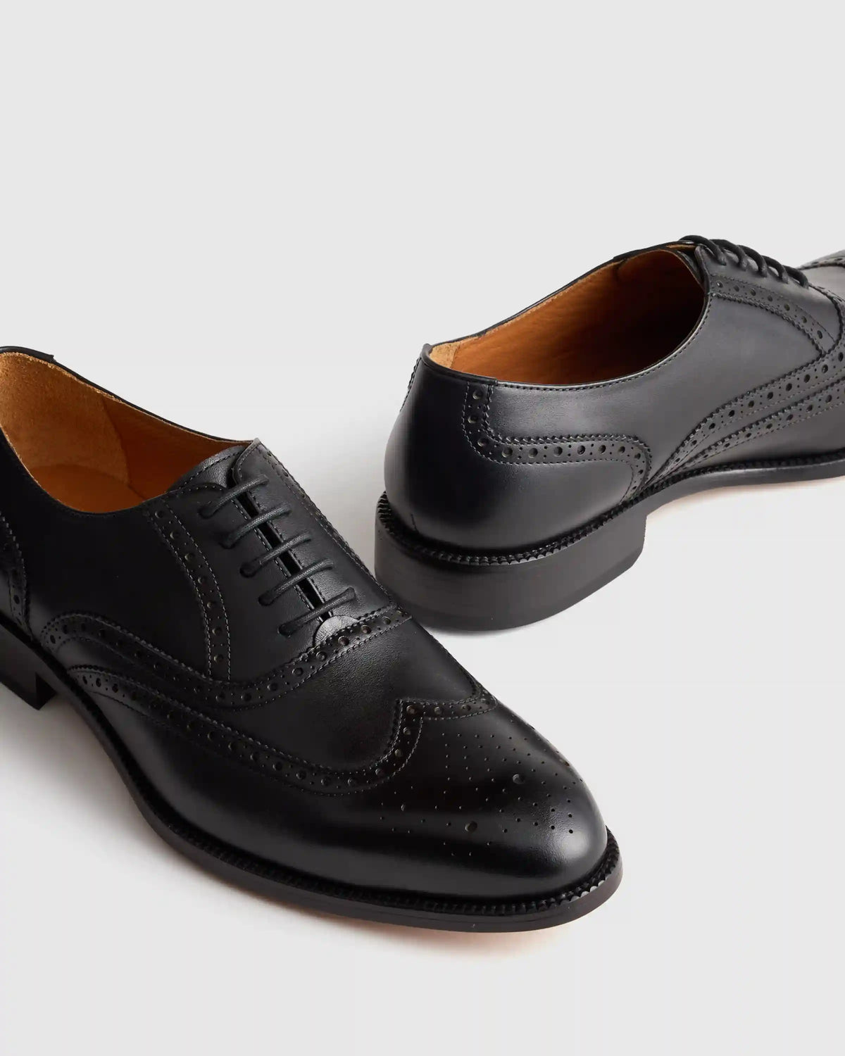 Italian Leather Wingtip Oxford