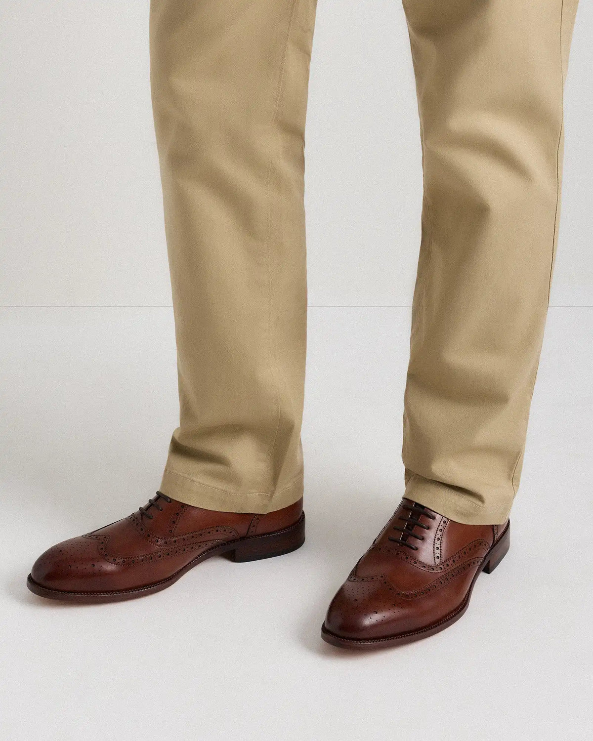 Italian Leather Wingtip Oxford
