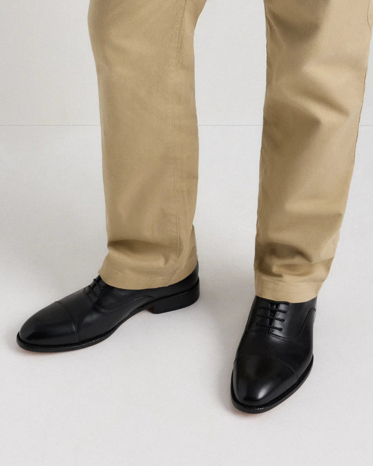 Italian Leather Cap Toe Oxford