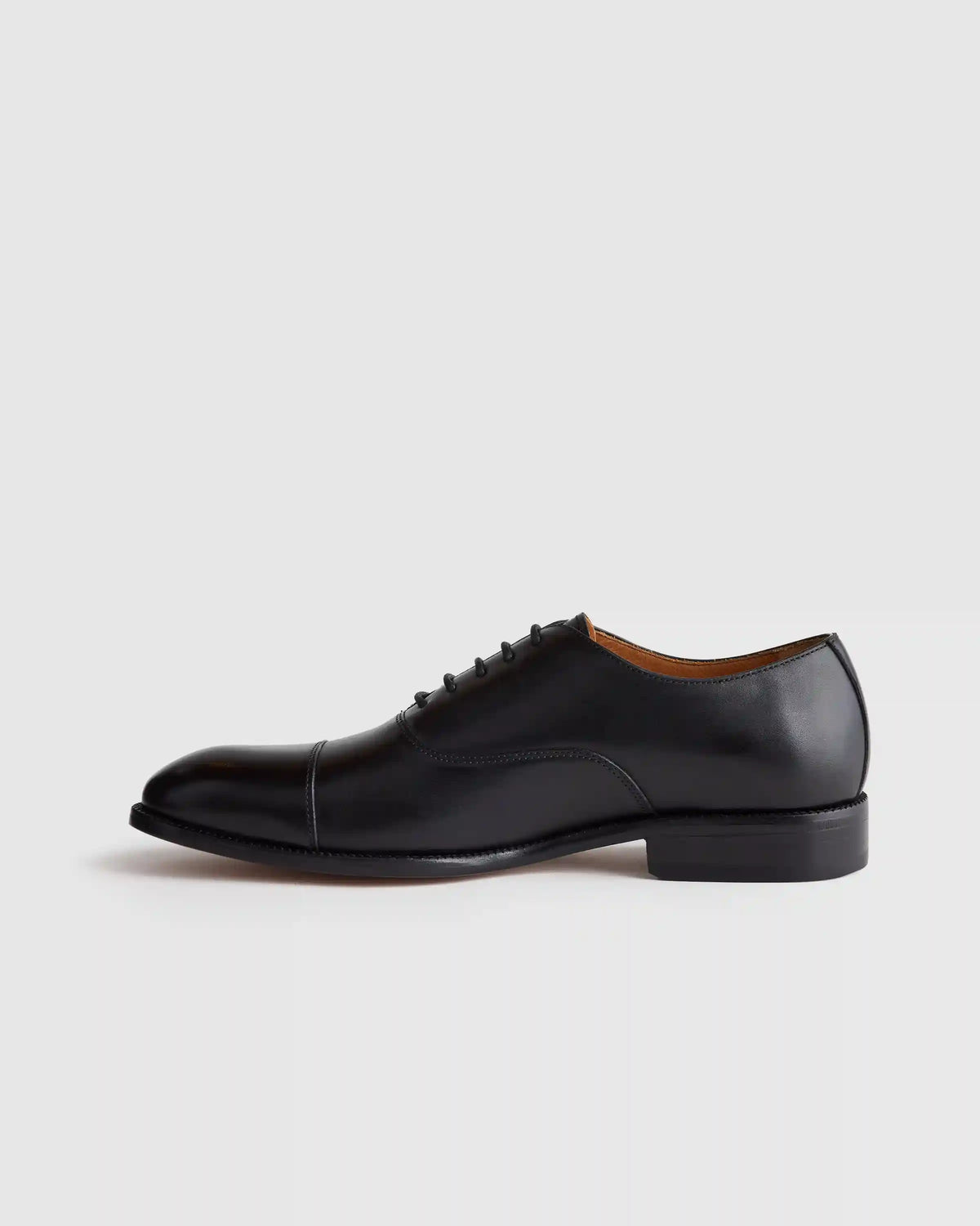 Italian Leather Cap Toe Oxford
