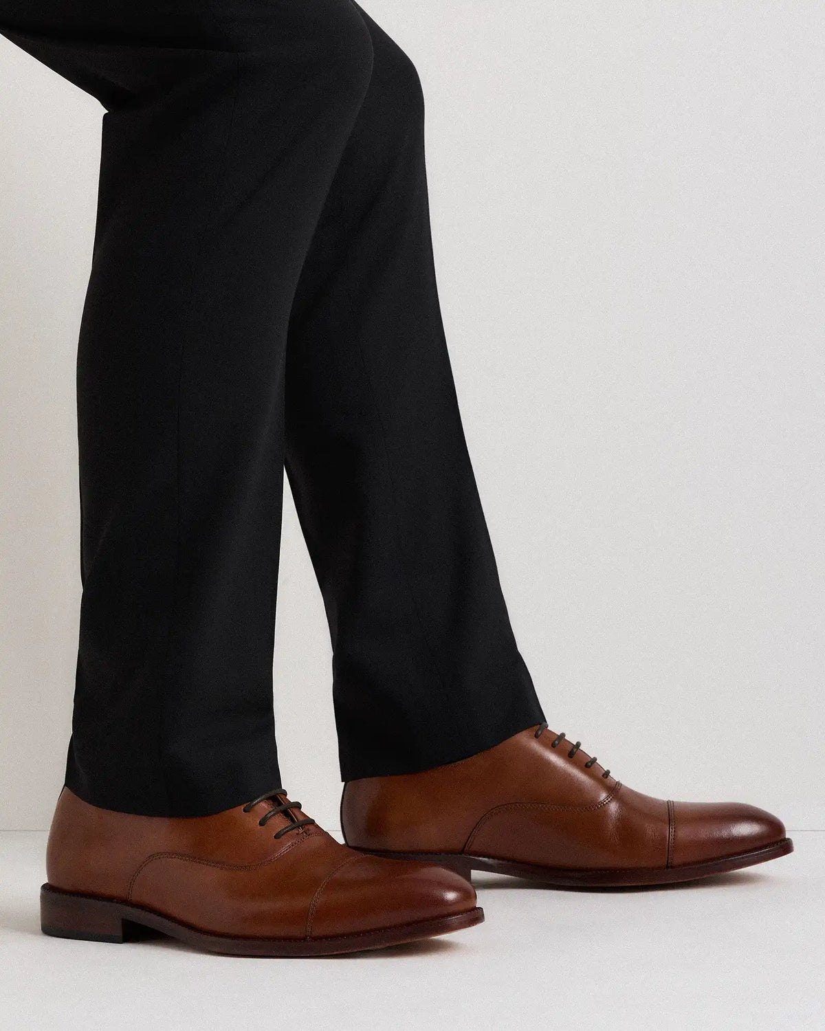 Italian Leather Cap Toe Oxford