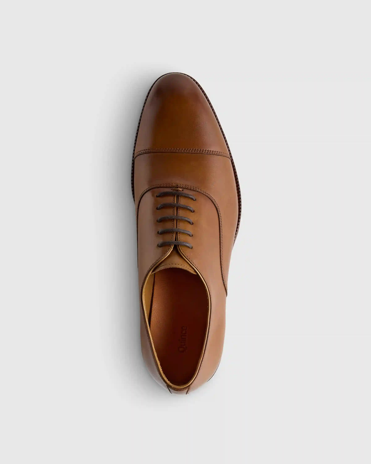 Italian Leather Cap Toe Oxford