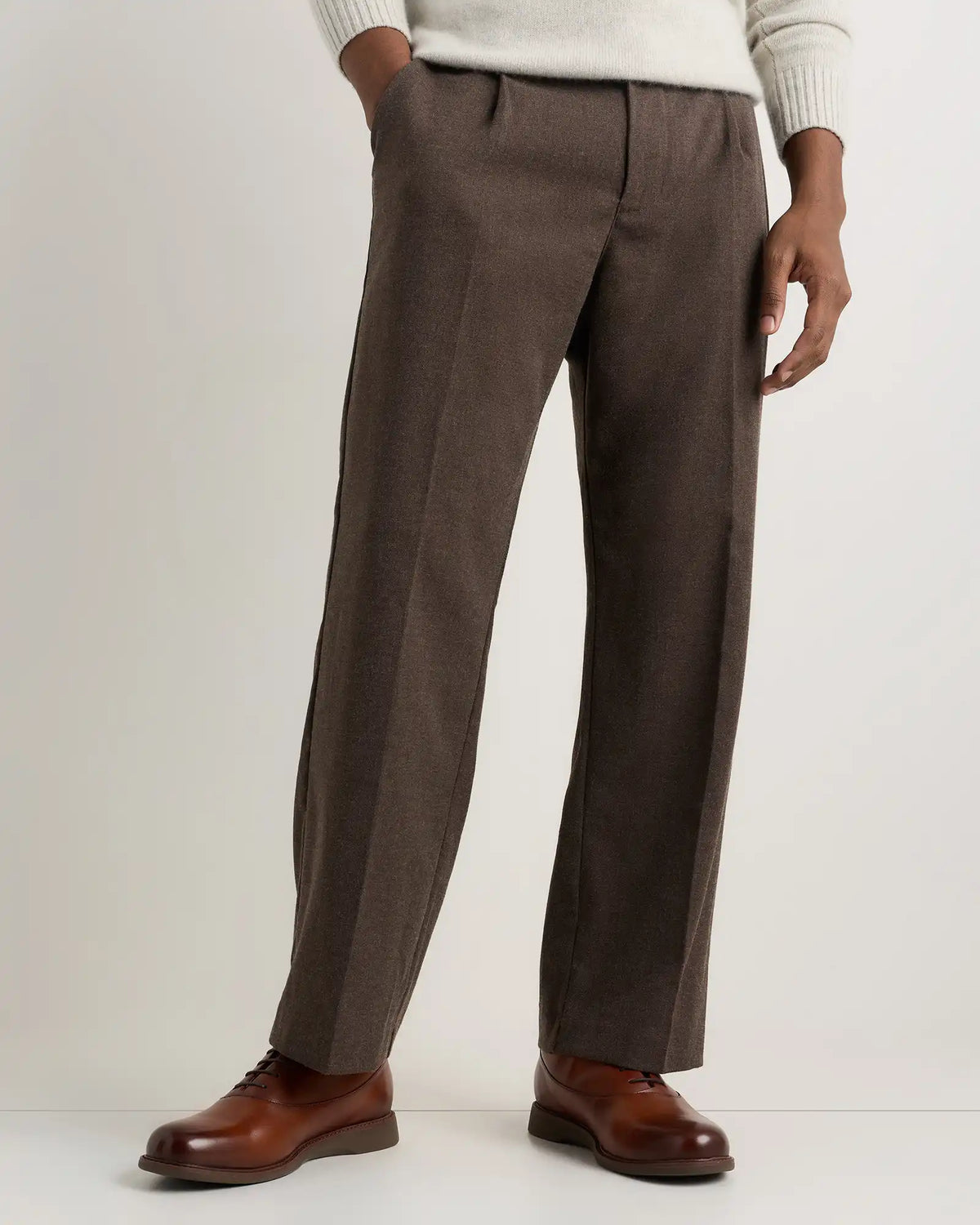Hybrid Crafted Leather Oxford